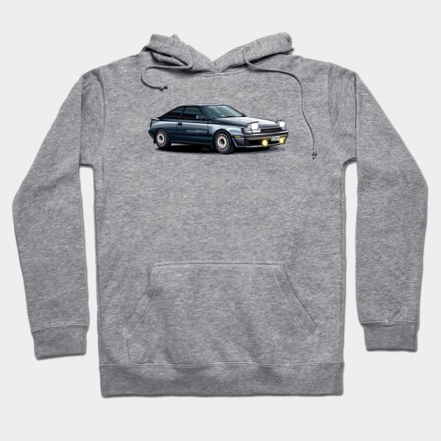 Toyota Celica GT-Four ST165 Hoodie by Mario Ramos Rally Art